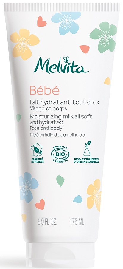 Bébé Moisturizing Milk all soft and hydrated