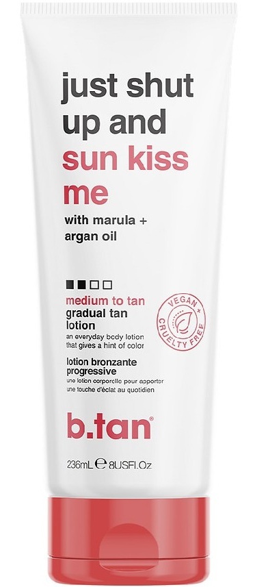 Just Shut Up And Sun Kiss Me Gradual Tan Lotion