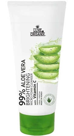 99% Aloe Vera Brightening Micro Foam Cleanser With Vitamin C