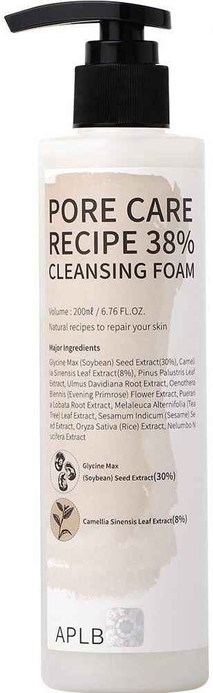 Pore Care Recipe 38% Cleansing Foam
