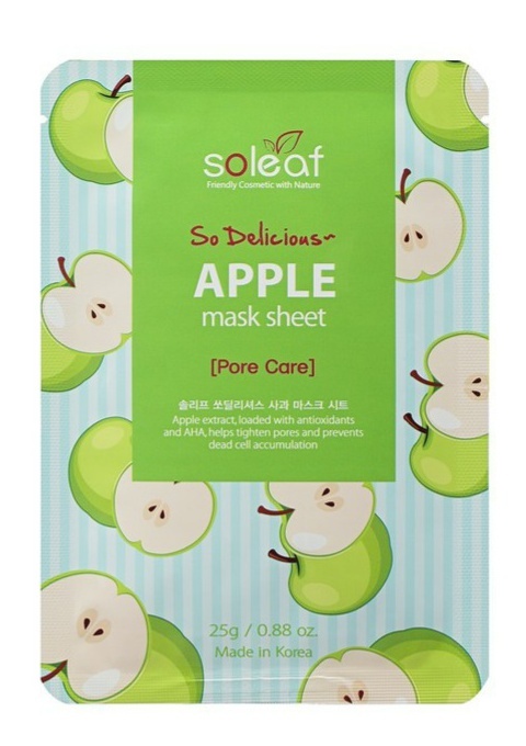 So Delicious Apple Mask Sheet [Pore Care]