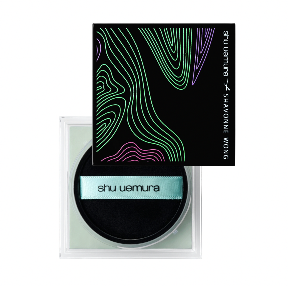 shu uemura x shavonnewong mopo breathable fixing looser powder dream mint
