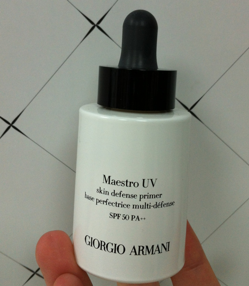 Armani skin deals defense primer