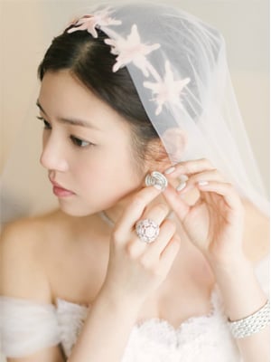 【高清圖合輯】陳妍希x陳曉唯美婚照