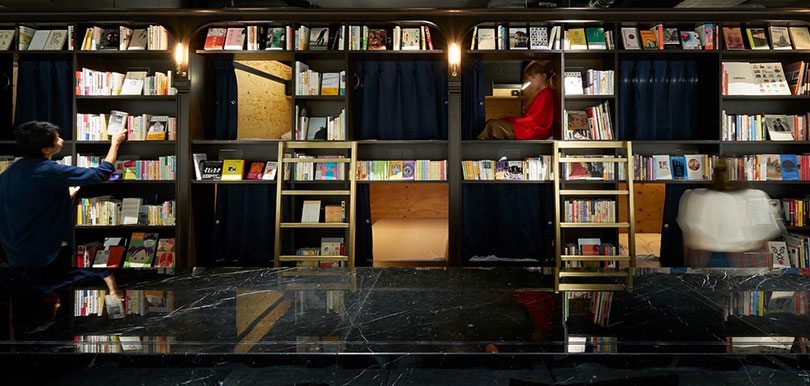 日本東京書店竟可住宿？他們的床舖原來藏於這裡！