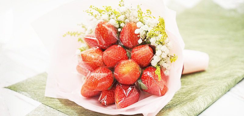 莓香傳情 情人節想收到這束「花」！