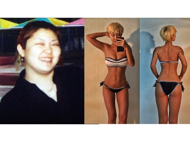 Miss Kim 可以從104kg減至50kg，絕對有說服力！