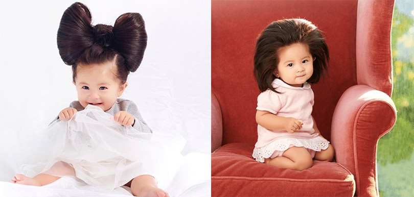 「炸毛BB」紅爆日本！1歲就成為美髮產品代言人