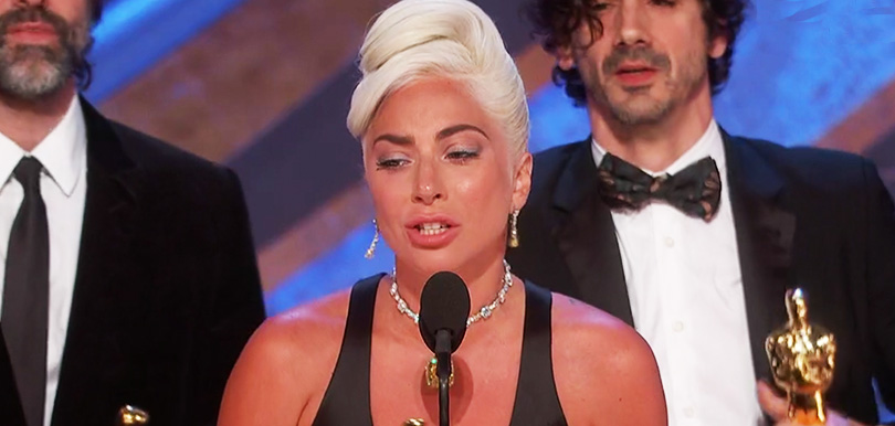 Lady Gaga：「不是為了得獎，而是為了不放棄。」