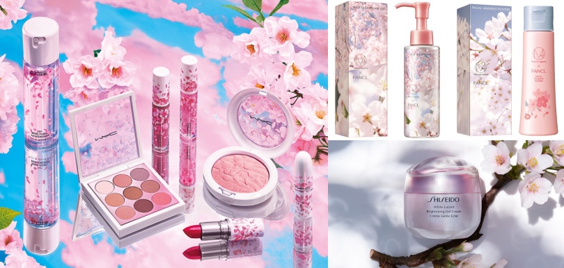 迎接浪漫櫻花季！這些櫻花美妝品也太吸引了吧？