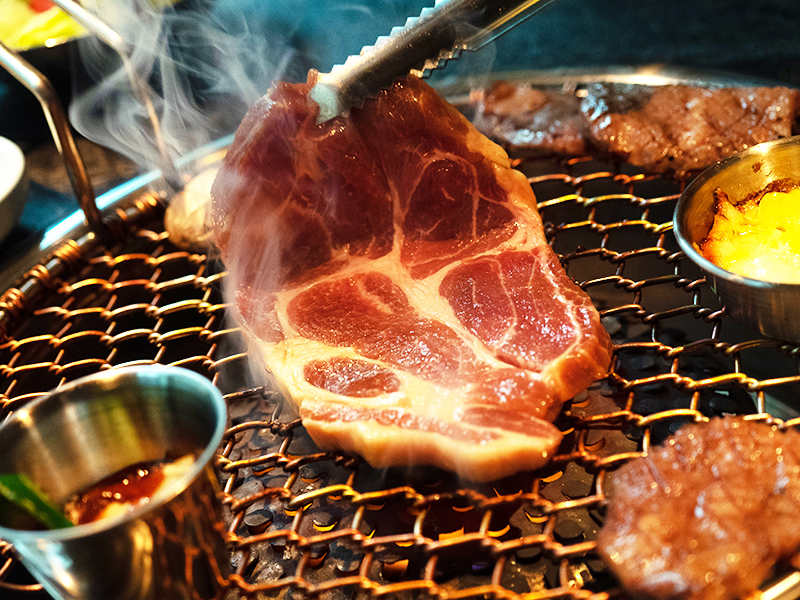 柞木炭家,韓國燒烤,燒肉