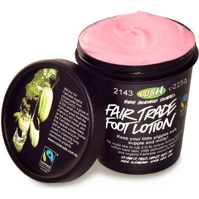 Lush Fairtrade Foot Lotion
