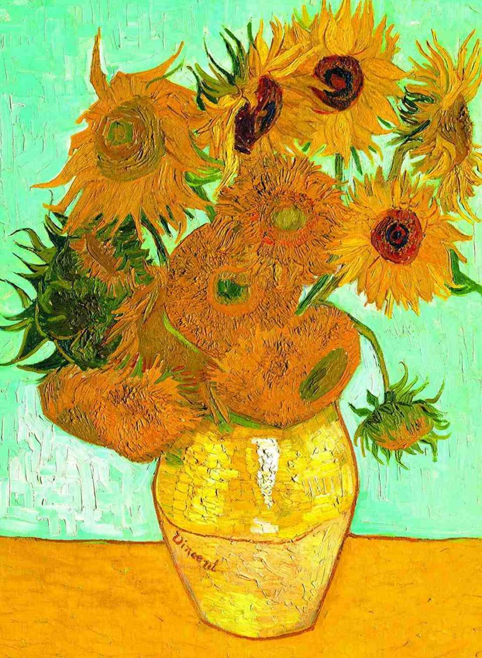 Vincent Van Gogh 向日葵