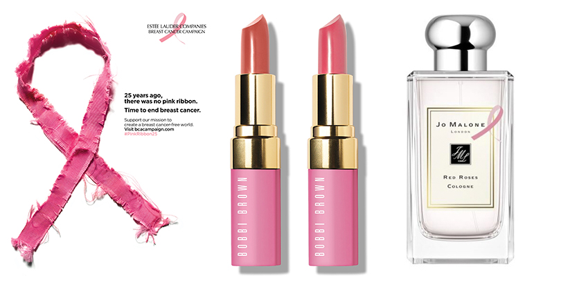 慈善粉紅絲帶關注乳癌 限定粉紅包裝必買產品推薦！