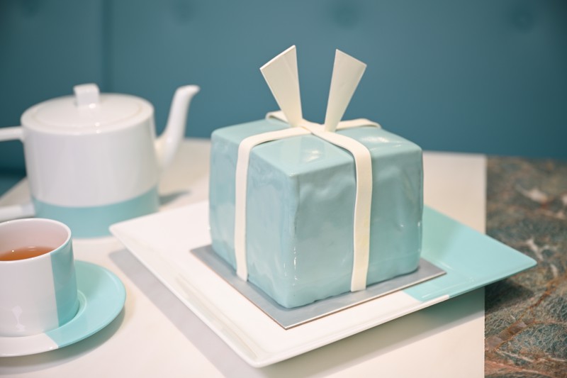 Tiffany Cafe登陸香港 blue box cake