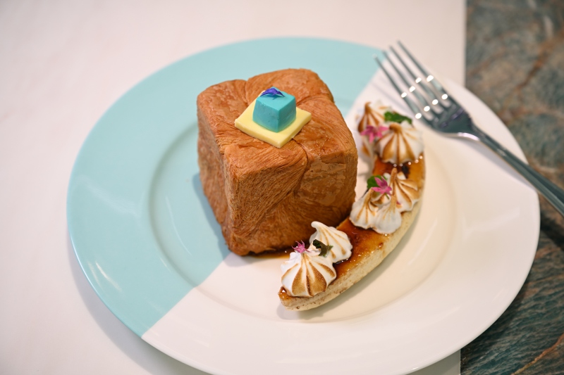 Tiffany Cafe供應各式早午餐，當中包括Blue Box特色吐司，