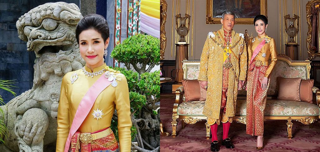 泰國皇室10月21日突然發表公告褫奪皇妃西尼娜（Sininat Philatkalayanee）的一切皇室頭銜和軍銜