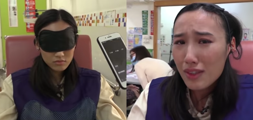 《東張西望》黎寬怡著約束衣體驗安老院生活  8分鐘即崩潰爆喊被指誇張