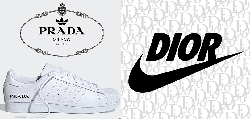 Dior x Nike VS Prada x Adidas 全球期待的名牌x運動聯乘作品