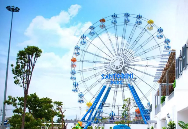 泰國華欣藍白色Resort、主題樂園 如置身希臘愛琴海一樣！