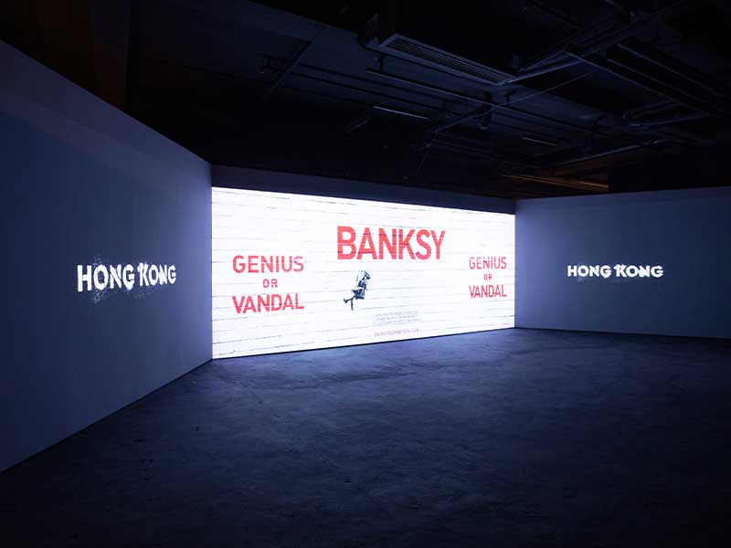 「Banksy: Genius or Vandal」世界巡迴展覽首登香港！ 展出街頭藝術家Banksy70多件作品