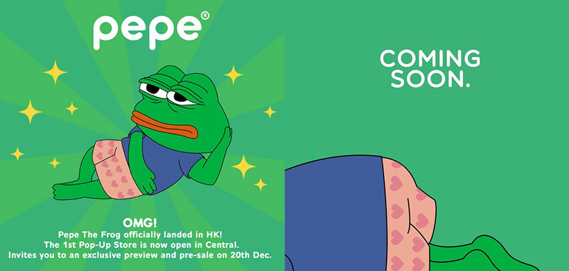 Pepe the Frog 亞洲首間限定店 搶先睇有邊款Pepe精品