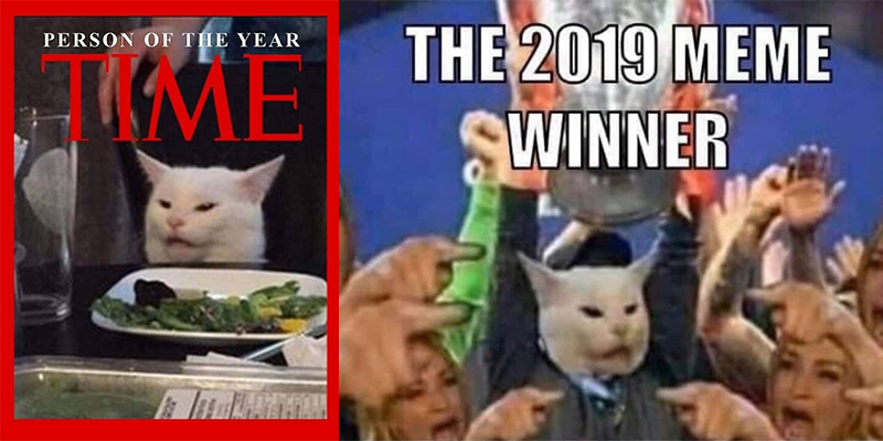 到底什麼是Meme？全球網民選出2019最受歡迎meme圖 女人吼貓大熱勝出