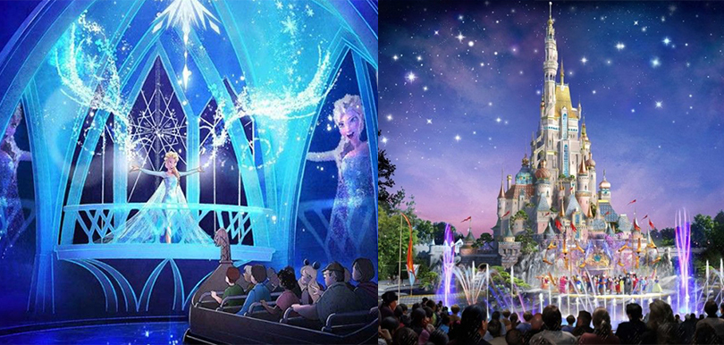 香港迪士尼明年開設全球首個《魔雪奇緣》園區！睡公主城堡將重新擴建成「奇妙夢想城堡」！