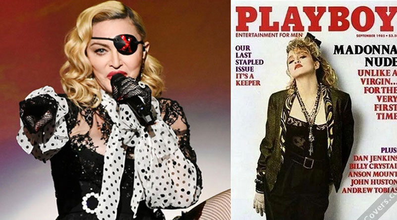 麥當娜在10個國家的《PLAYBOY》封面上出現過
