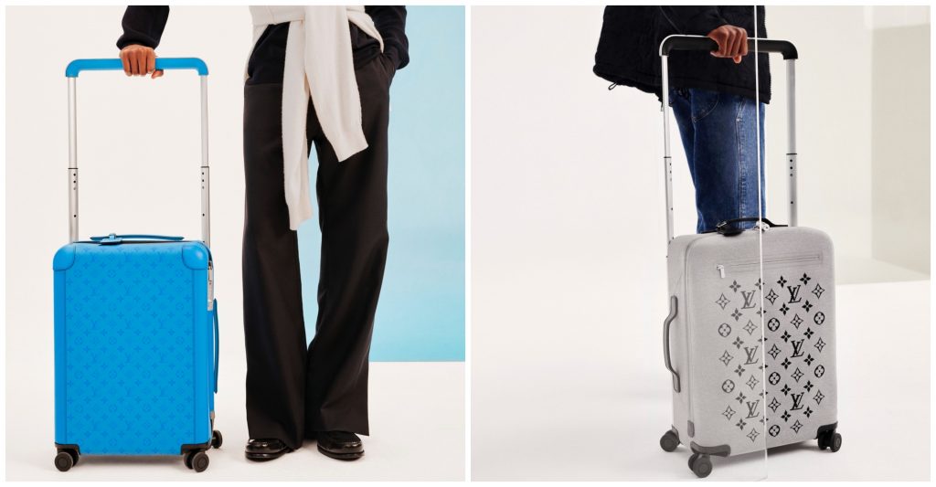 Louis Vuitton 由 Marc Newson 設計的 Horizon Soft 拖行式行李箱 於 2019 年 3 月推出