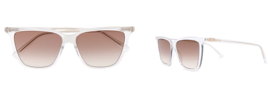 GIVENCHY EYEWEAR transparent square-frame sunglasses