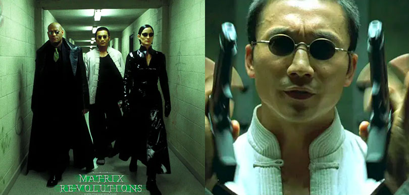 其實這並非鄒兆龍首次在外國影視中登場，2003年他在荷里活科幻電影《Matrix》（廿二世紀殺人網絡）系列中跟奇洛李維斯對打