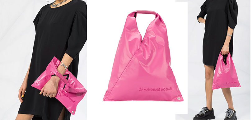 MM6 Maison Margiela 粉紅日式 Tote Bag（HK$1,378）