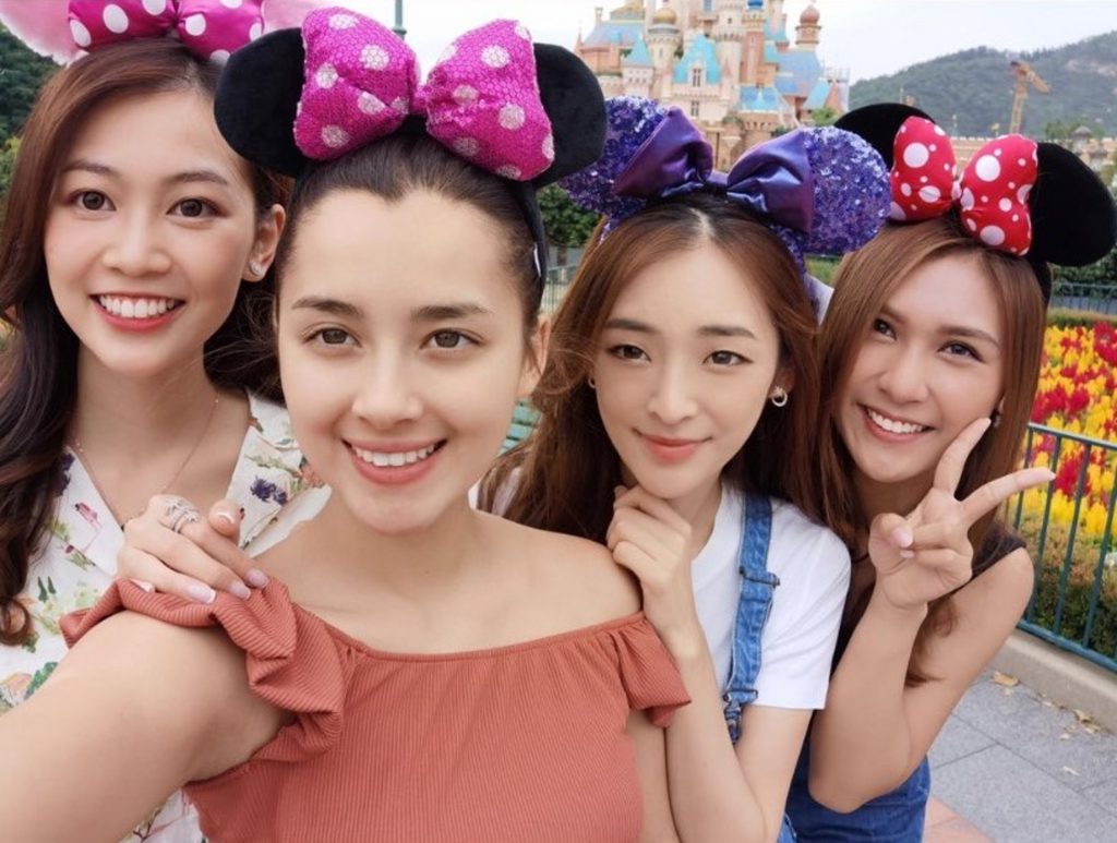 2020年香港小姐賽結伴同遊迪士尼樂園