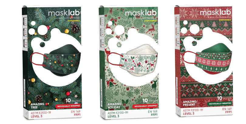 MasklabKF款式立體聖誕特別版