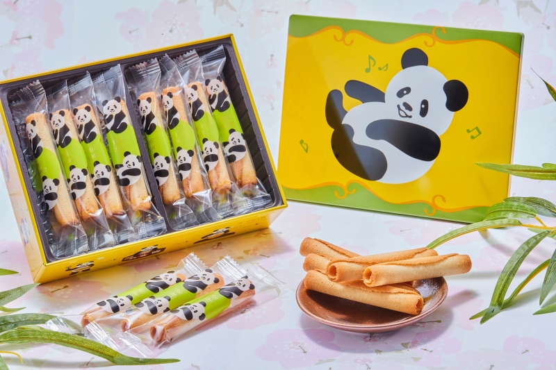 YOKU MOKU 熊貓迷你雪茄蛋卷禮盒(特別版) HK$198