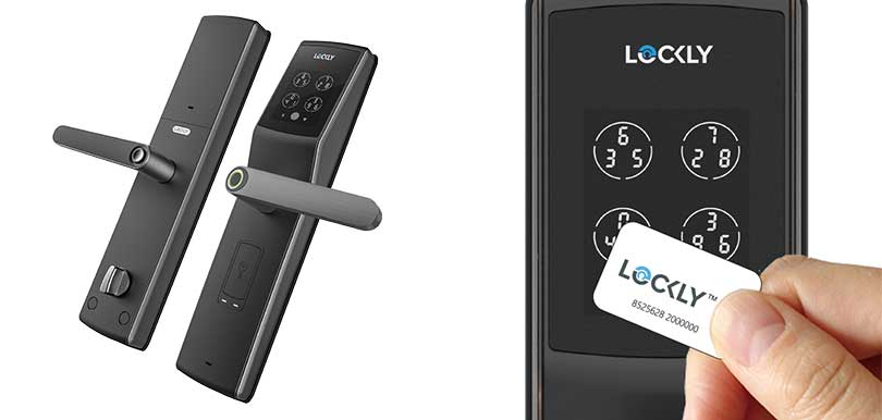 LOCKLY®門鎖採用緩衝啟動器技術，故可以顯著地延長電池壽命