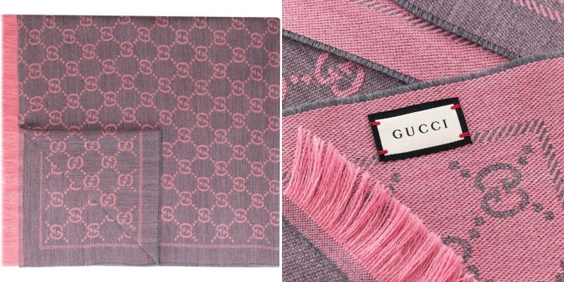 Gucci Sten reversible scarf