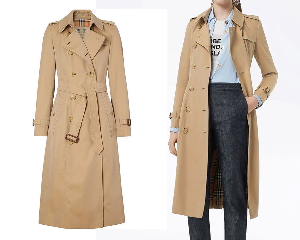 Burberry The Long Chelsea Heritage trench coat ($18200)
