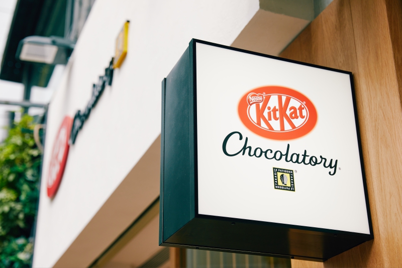 KITKAT® Chocolatory® Pop Up Store Exterior 室外裝修