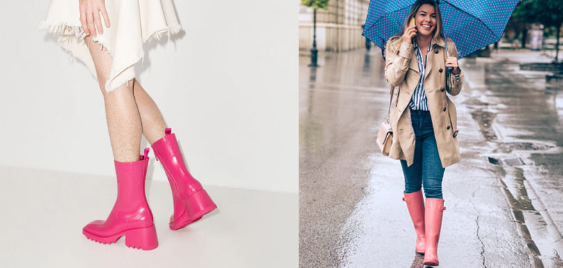 雨天也要成為眾人焦點！5款適合雨天穿的名牌雨靴