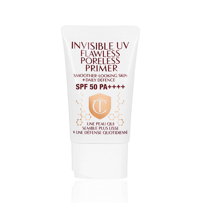 //化妝打底//Charlotte Tilbury Invisible UV Flawless Poreless Primer 無瑕透亮 UV 防護底霜 SPF 50 PA++++ (HK$450/30ml)