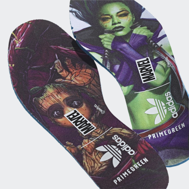 Groot x Gamora Stan Smith 聯乘鞋款