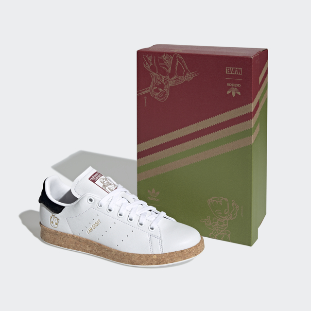Groot x Gamora Stan Smith 聯乘鞋款