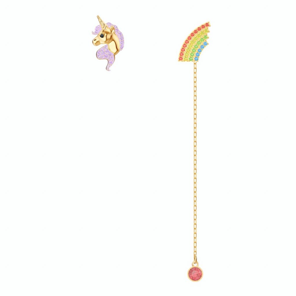 Swarovski Out of this World Unicorn 穿孔耳環HK$629
