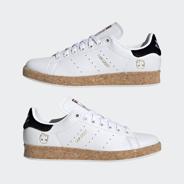 Groot x Gamora Stan Smith 聯乘鞋款