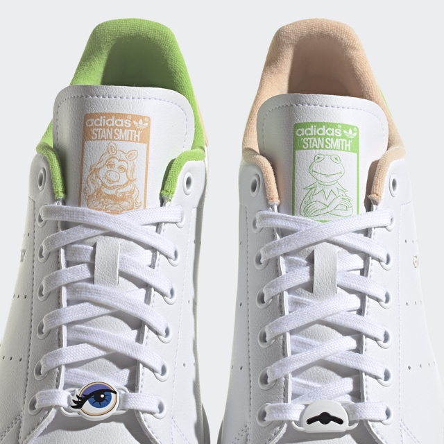 Kermit the Frog x Miss Piggy Stan Smith 聯乘鞋款