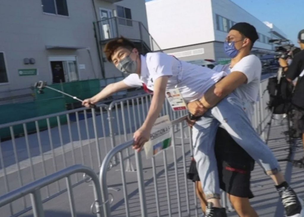 TVB節目《東京五輪直送》電視截圖