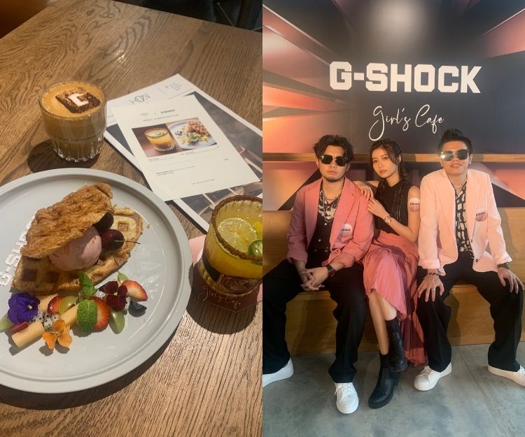 【#sheGO】下午茶推薦2021 期間限定尖沙咀G-SHOCK Girl’s Café