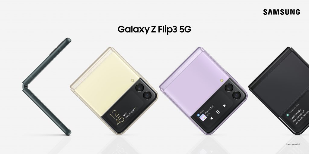 Samsung最新Galaxy Z Flip3 5G